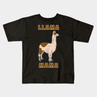 Llama Mama Kids T-Shirt